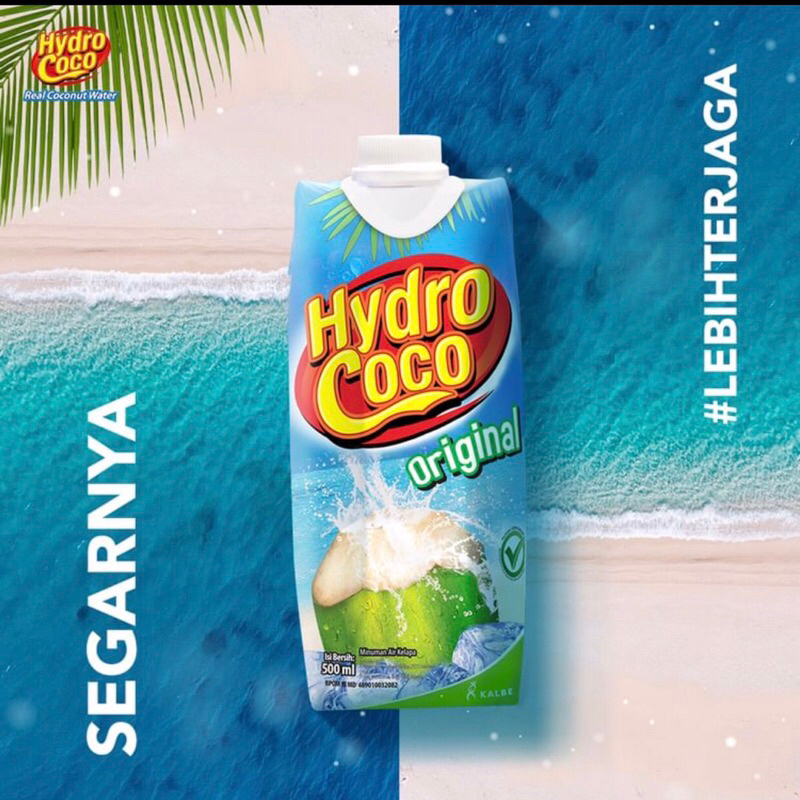 

HYDRO COCO | segarnya air kelapa asli