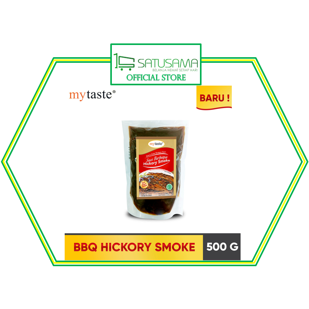 

MY TASTE HICKORY SMOKE BBQ SAUCE 500 G