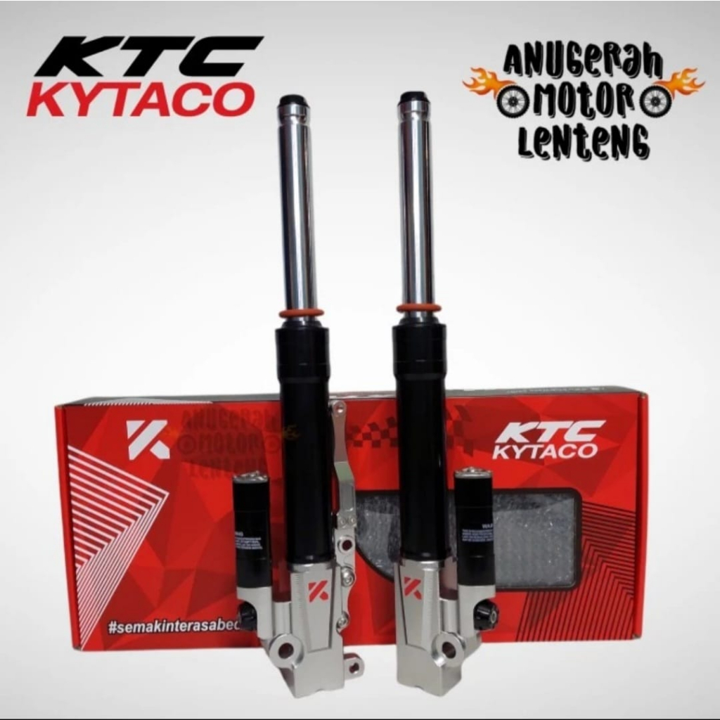 Shockbreaker Shock Tabung Depan Honda Vario 150 125 LED KTC Kytaco