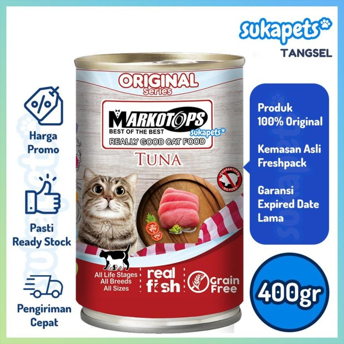 Markotops Kaleng Tuna In Jelly 400gr