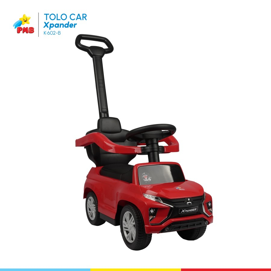 Mainan Mobil Dorong Tolocar Ride-on PMB K-602 602B  XPANDER