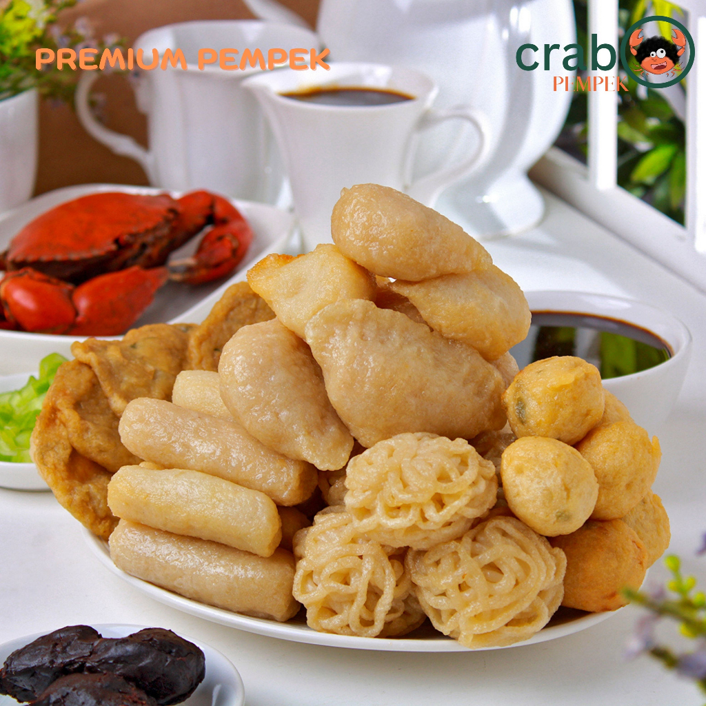 

Pre Order Pempek Campur 60 premium Palembang crabO - mpek empek frozen