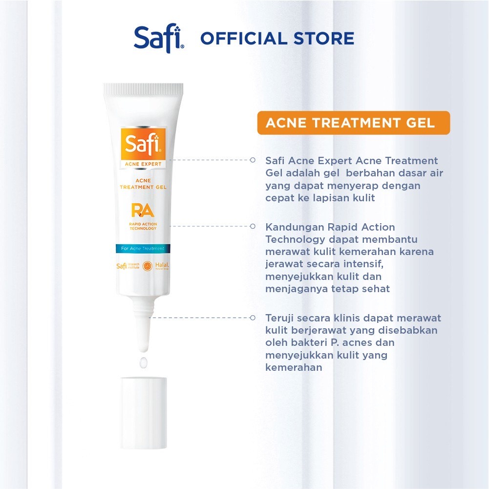 SAFI Acne Expert Series (Cleanser / 2 in 1 Cleanser &amp; Toner / Cream / Toner)