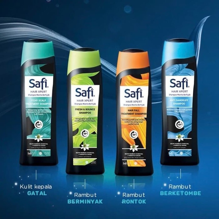 SAFI Hair Xpert Shampoo | Conditioner 160g 180g 320g | Anti Ketombe Rontok Lepek Gatal