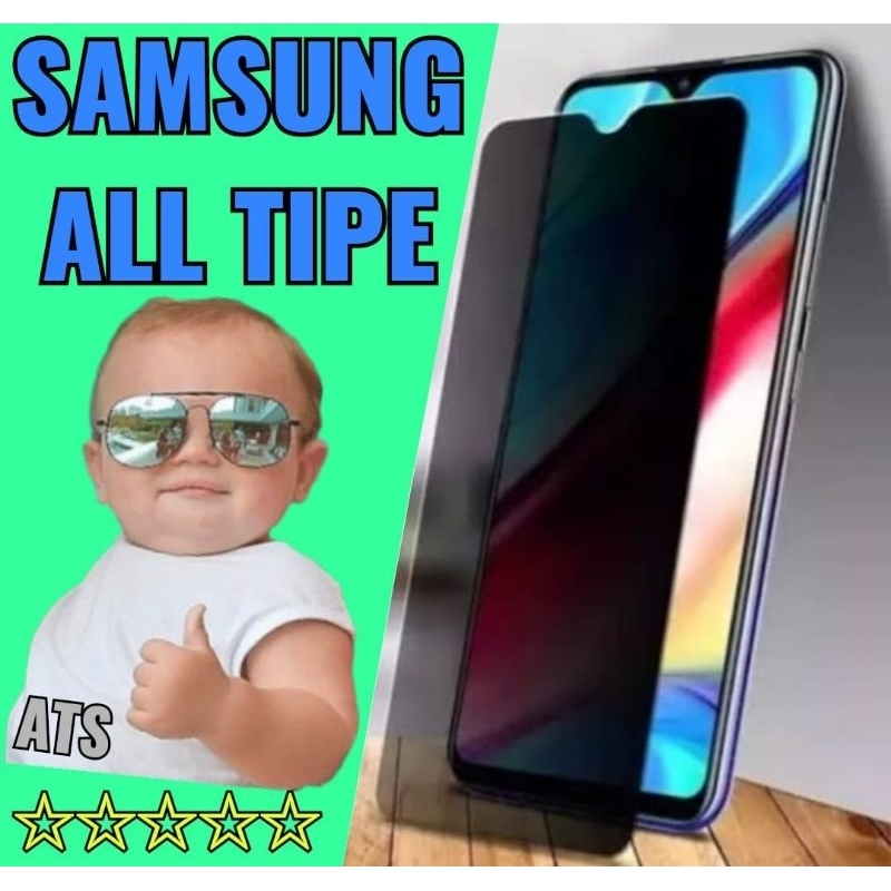 TG PRIVACY SPY KACA TEMPERED GLASS SAMSUNG A02 A02S A03 A03S A04 A04E A04S A10 A10S A12 A123 A13 A14 A20 A20S A22 A23 A24 230 A30S A31 A32 A33 A34 A54 A50 A50S A70 A70S M01S M02 M10 M10S M12 M20 M20S M21 M21S M22 M30 M31 M32 M33, A03 CORE, A04 CORE, A01