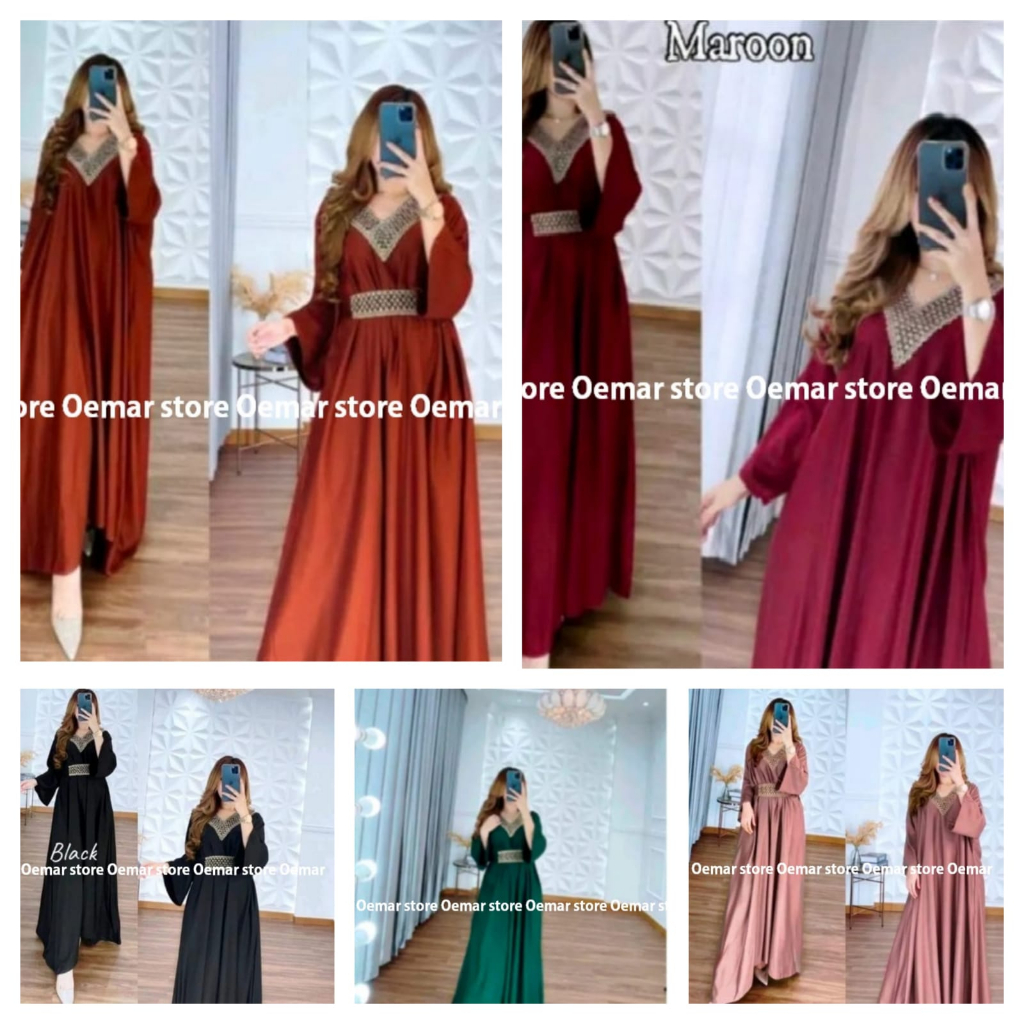 KAFTAN TSAMIRA SUPER JUMBO BUSUI (FREE BELT/BANDANA) RAYON DIAMOND PREMIUM | GAMIS TSAMYRA