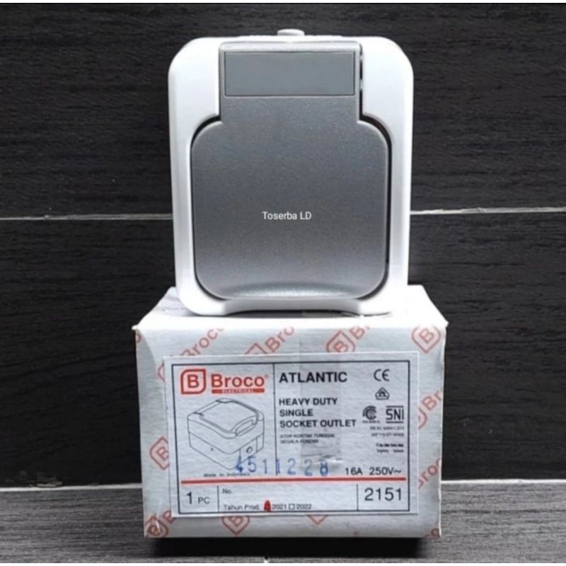Stop Kontak Waterproof Outdoor Broco