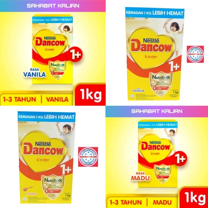 DANCOW 1+ 1kg 1 - 3 Tahun