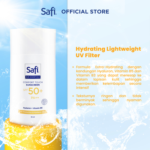 Safi Sun Essential Comfort Touch Sunscreen SPF 50+ PA++30ml