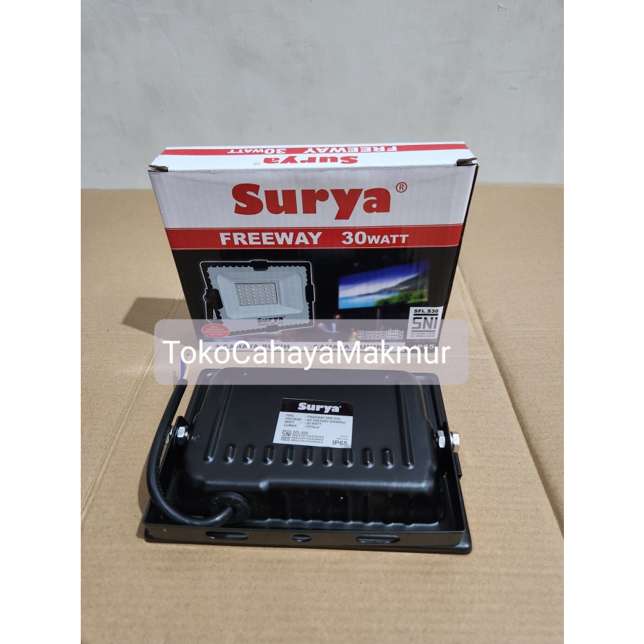 Lampu Sorot/Lampu Led Santiago 30w 30watt Surya Santiago Flood Light