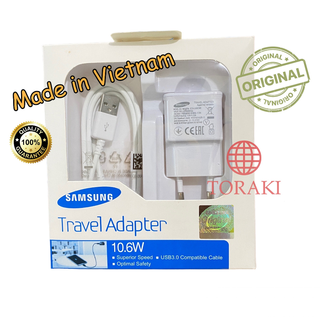 ORIGINAL Charger Carger Samsung Galaxy TAB 3 TAB3 Lite SM-T110 SM-T111 . T110 . T111 . TCUSBSAMSUNGM