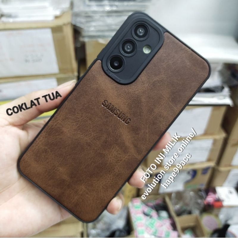 Samsung A34 5G A54 5G soft case leather kulit cover slim