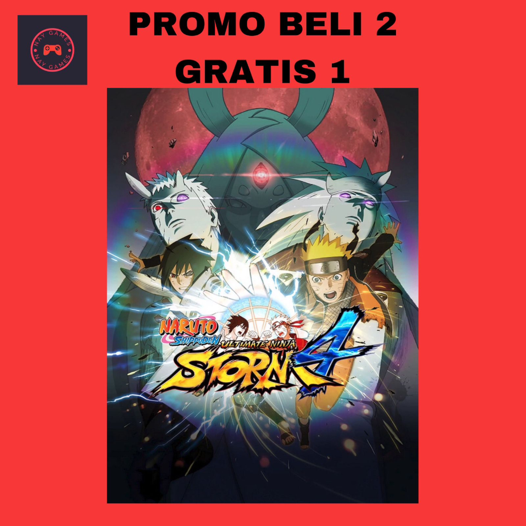 [PROMO BELI 2 GRATIS 1] NARUTO SHIPPUDEN: Ultimate Ninja STORM 4 - GAME PC/LAPTOP