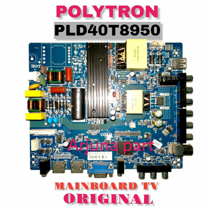 MAINBOARD TV POLYTRON PLD40T8950 / MB TV POLYTRON PLD40T8950 / MESIN TV POLYTRON PLD40T8950 / MODUL 