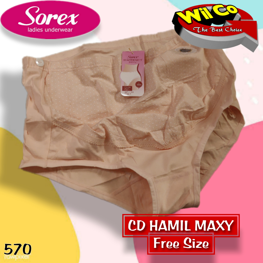 K570 - CELANA DALAM IBU HAMIL SOREX FREE SIZE HARGA PER 1 PCS