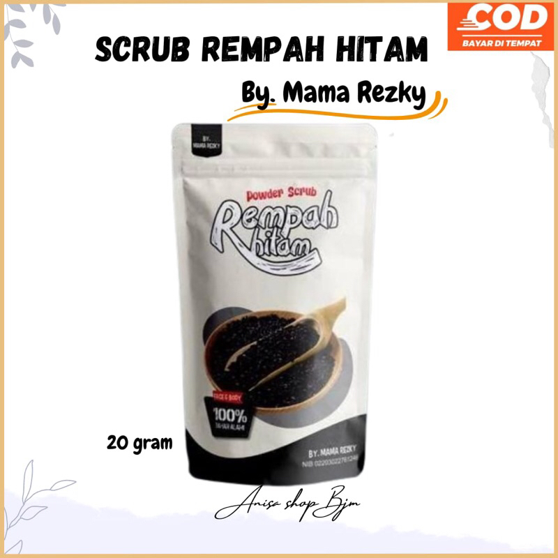 Scrub Rempah Hitam By Mama Rezky / Lulur Rempah Hitam Lulur Tradisional Pencerah Badan