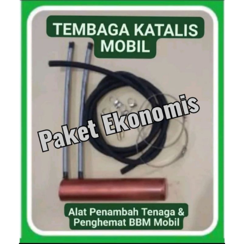 TEMBAGA KATALIS MOBIL (PAKET EKO) - Alat Penambah Tenaga & Penghemat BBM Mobil