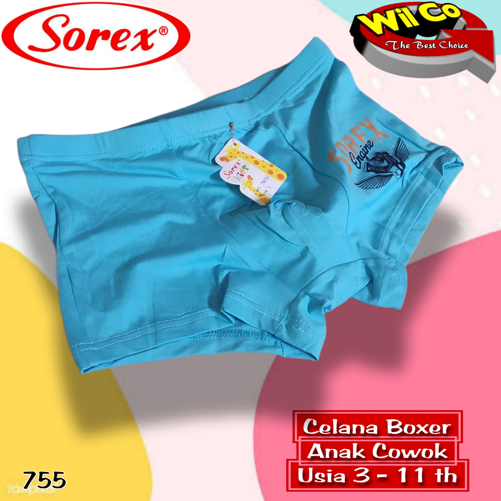 K755 - (Harga 1Pcs) CELANA DALAM [BOXER] ANAK PAKAIAN DALAM ANAK COWOK SIZE M - XL