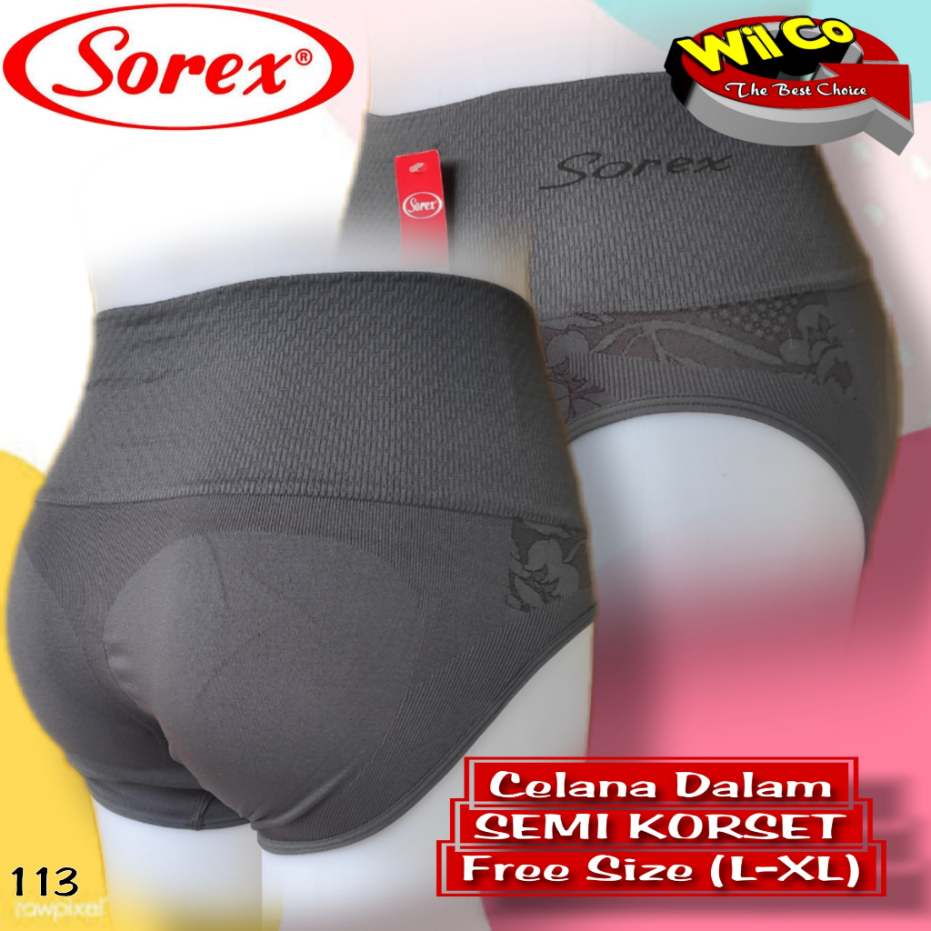 K113 - CELANA KORSET, CD KORSET SOREX FREE SIZE SETARA M - XL