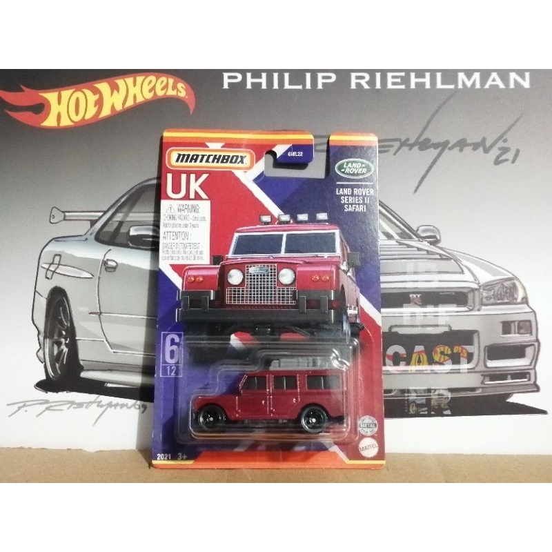 MATCHBOX UK LAND ROVER SERIES II SAFARI