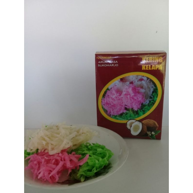 

Piscoklegit_ Ampyang Kering Kelapa Kardus Arum Rasa Manis Gurih Renyah 200 Gram