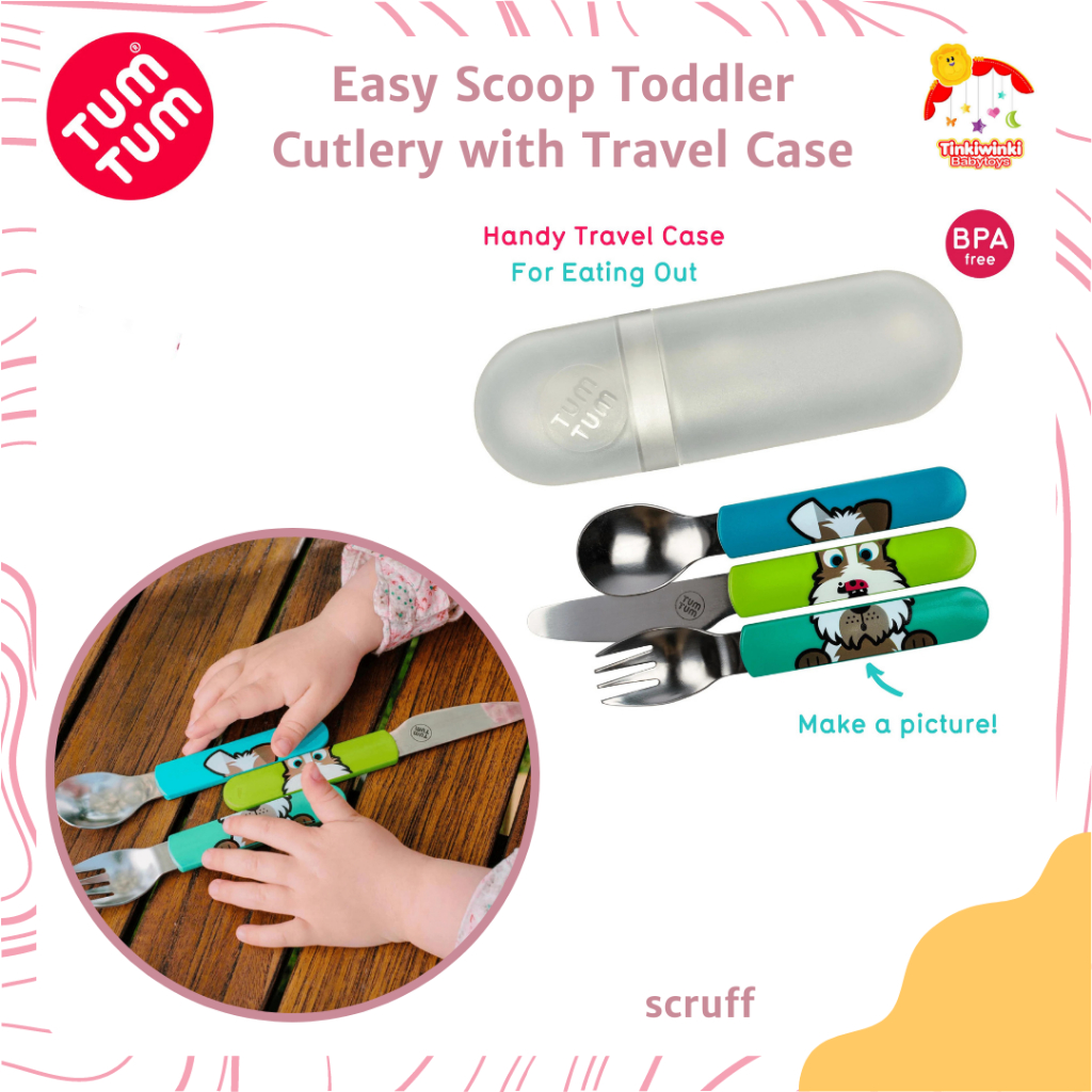 Tumtum easy scoop travel cutlery