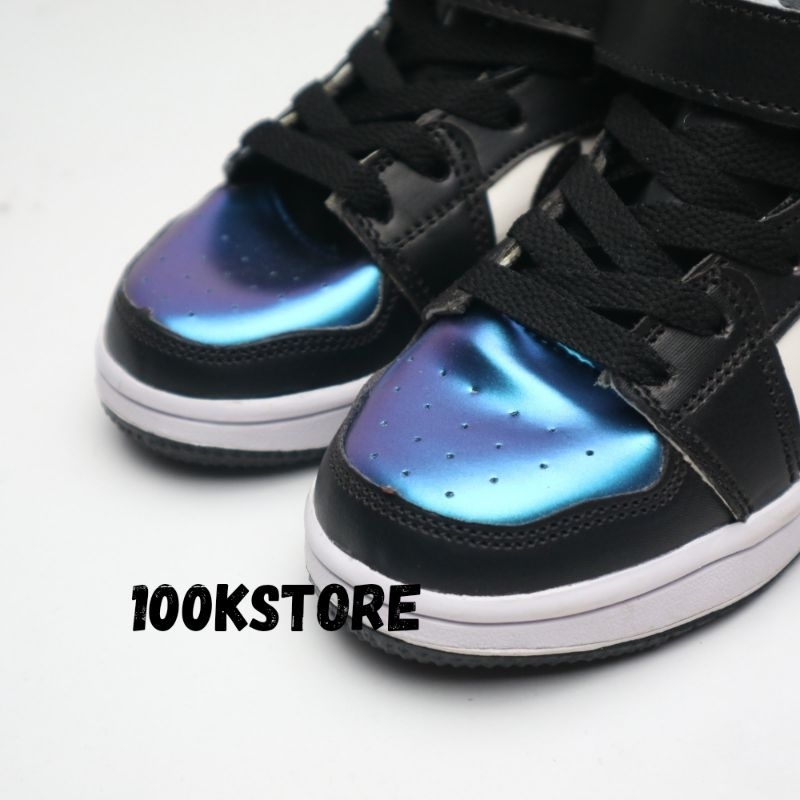 sepatu jordan anak laki laki blue galaxy high special edition shoes kids