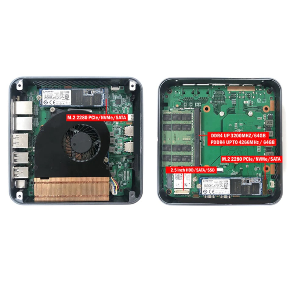 MOREFINE S500+ - AMD Ryzen 9-5900HX MINI PC - Mini PC Berkualitas