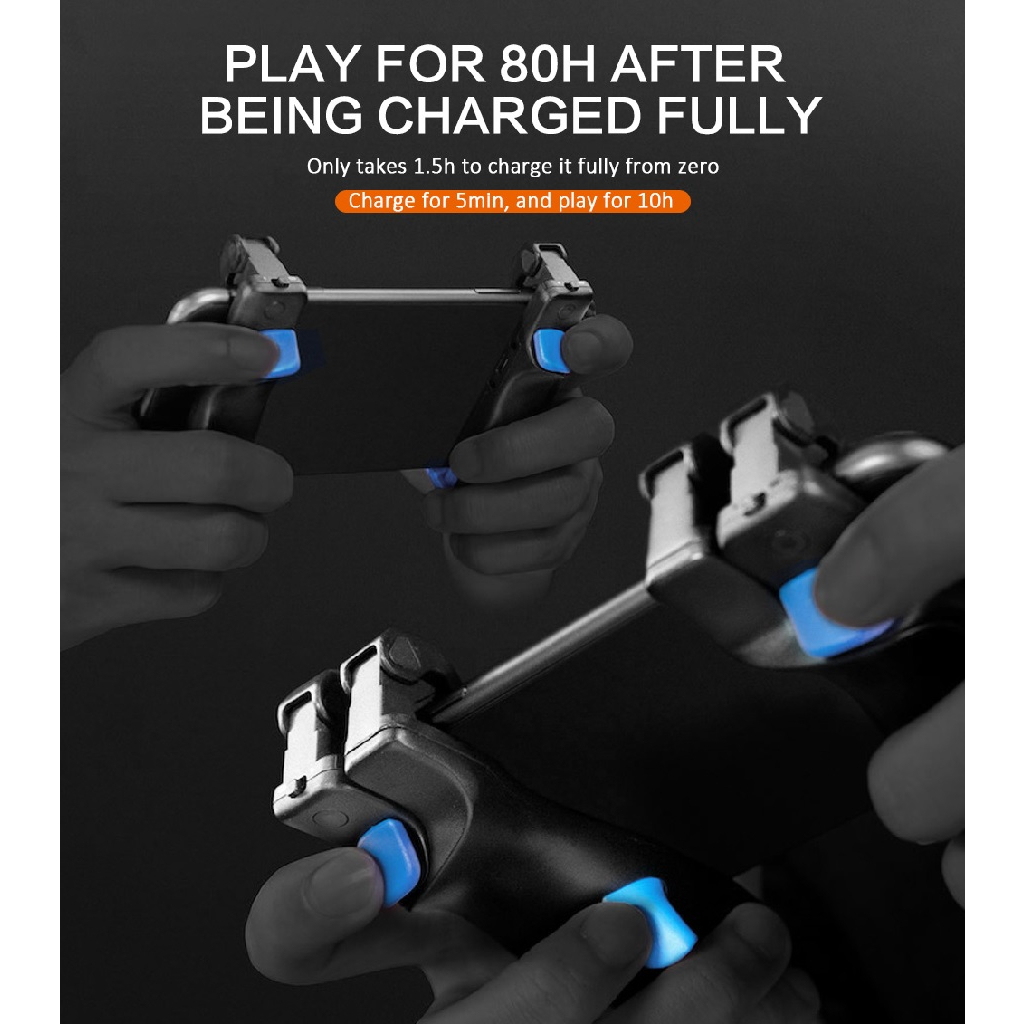 FLYDIGI Shadow Stinger 2 - 2nd Generation Mobile Gaming Controller - Gamepad Controller untuk Smartphone