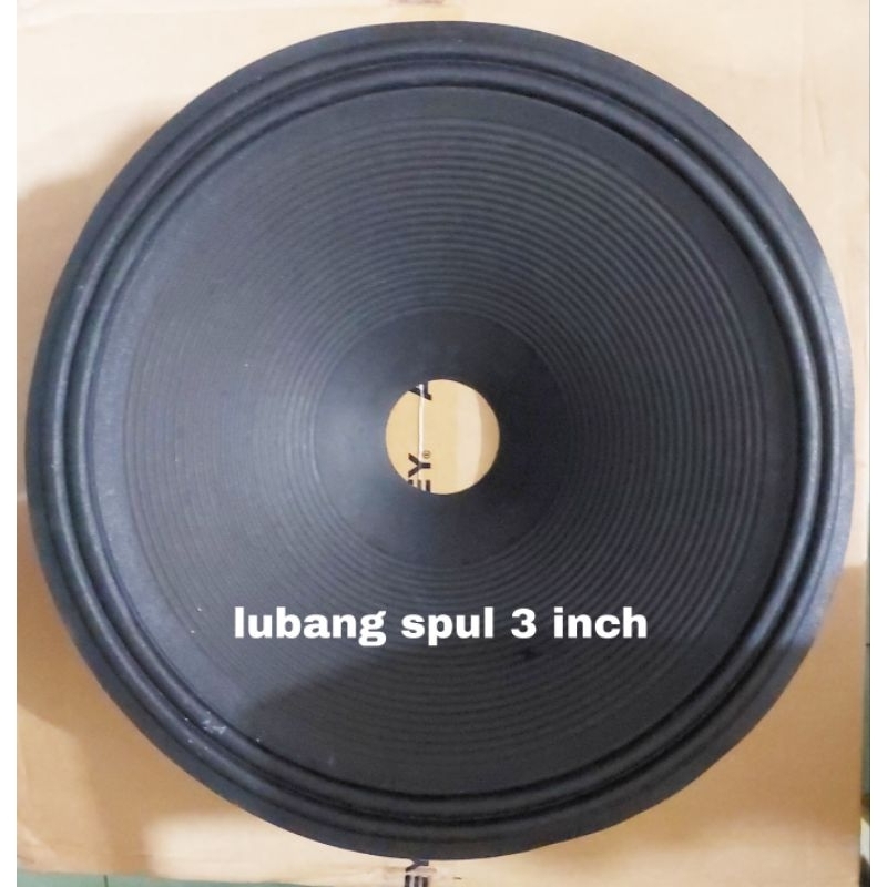 Kertas Daun Speaker 18 inch Lubang 3 inch