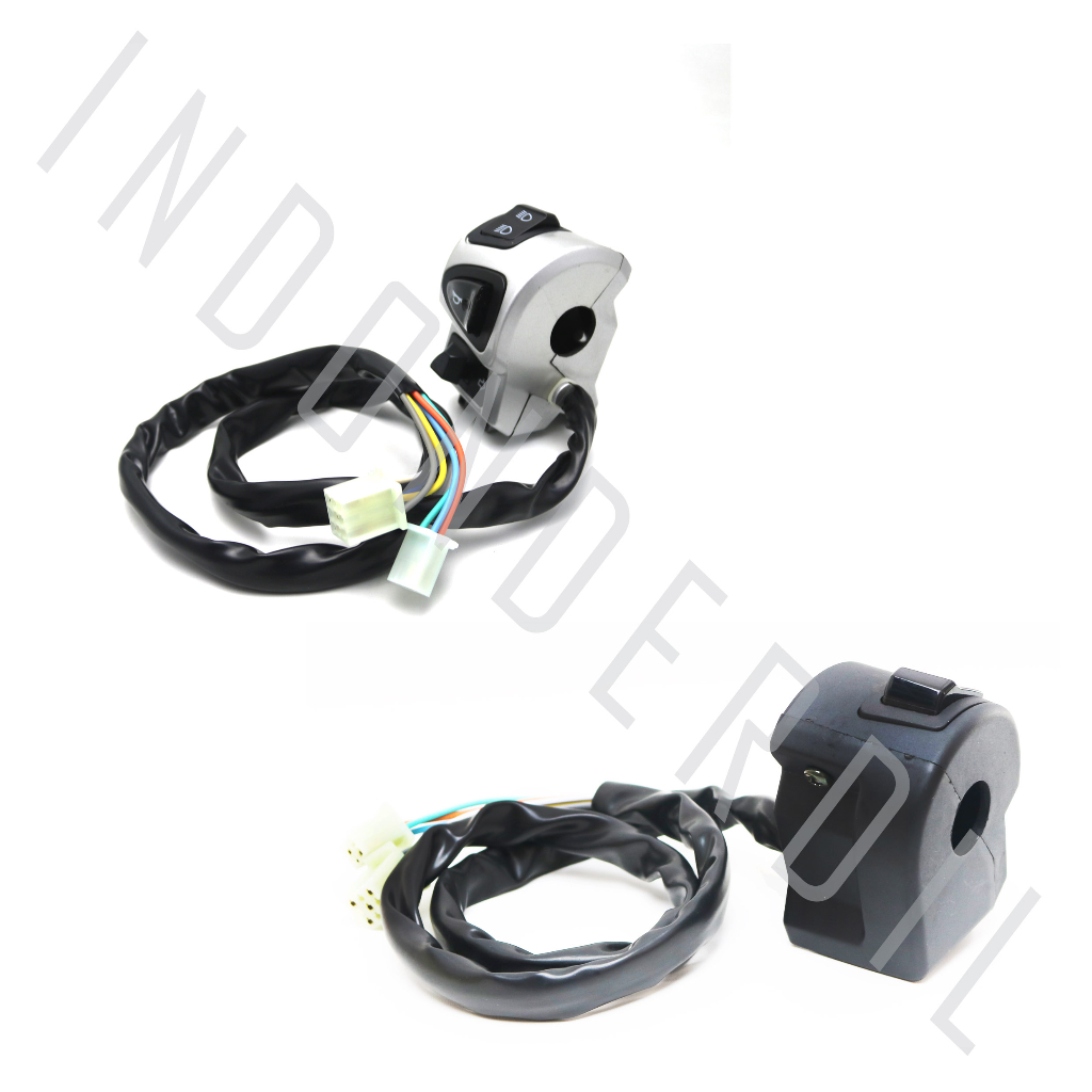 Handle-Hendel-Holder Saklar-Switch Kiri-Left Lampu Dim-Sen-Sein-Klakson Scoopy Karburator-Lama