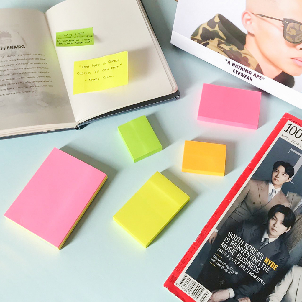 

Sticky Note Pembatas Memo Polos