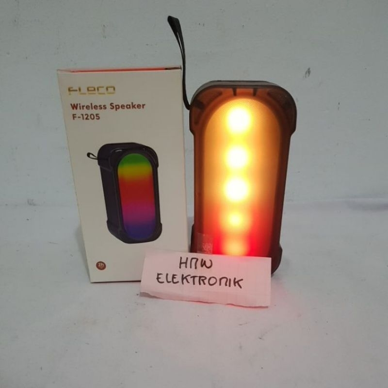 speaker musik box wireless Fleco F 1205 LED Bluetooth USB