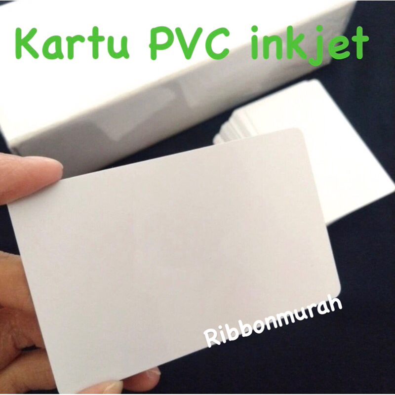

kartu pvc inkjet/pvc polos inkjet/pvc inkjet polos 1 box isi 250 PCS