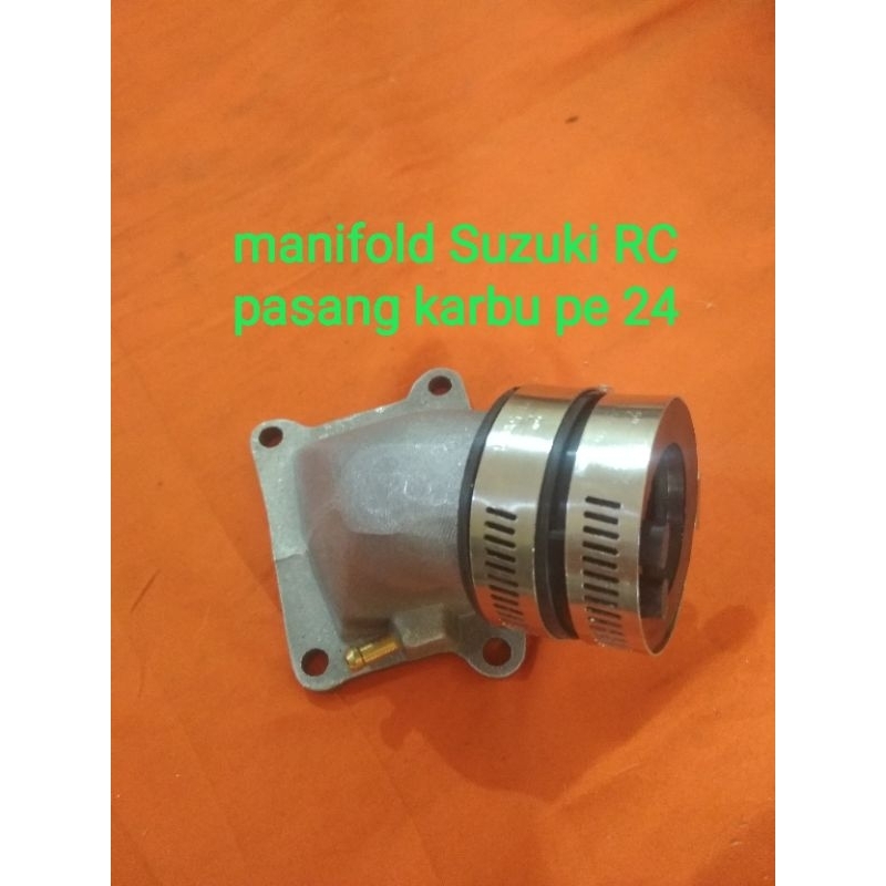 Manipol Suzuki Tornado RC ke Karbu PE (manipold Intake Intek Manipul)