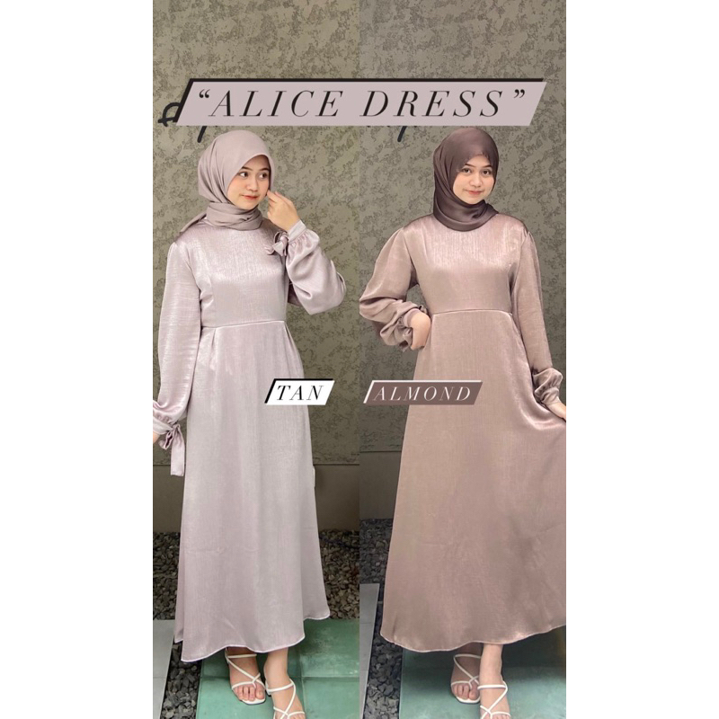 Alice Dress by Boonaa id Almond