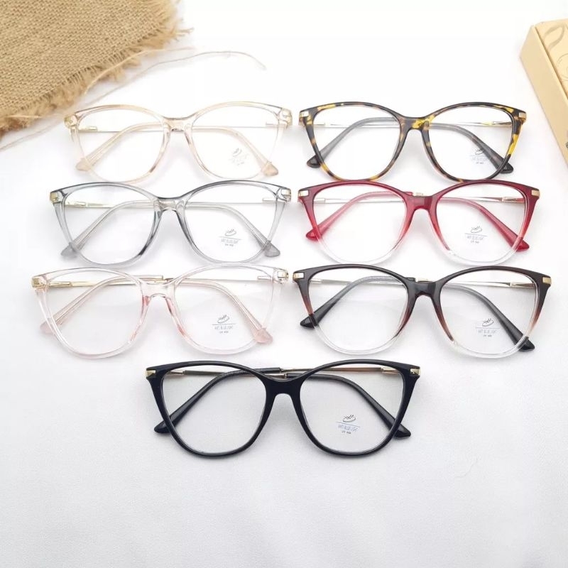 KACAMATA MINUS 10 18 KACAMATA ANTI RADIASI KACAMATA CAT EYE KACAMATA PHOTOCROMIC