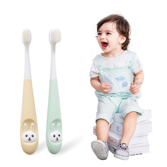 Sikat Gigi Bayi / Sikat Gigi Anak Bulu Halus Lembut / Training Tooth Brush Karakter Kelinci