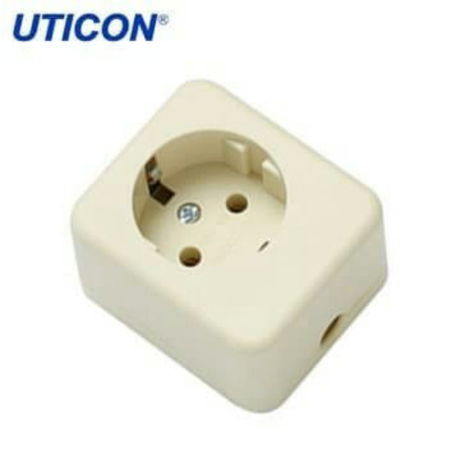 STOP KONTAK UTICON 1 LUBANG
