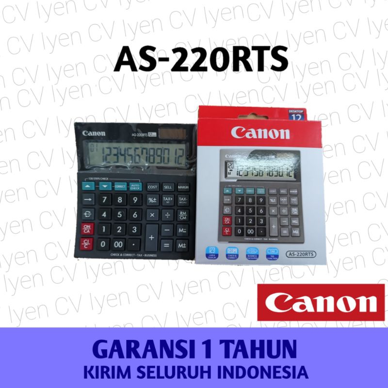 

kalkulator Dekstop Canon AS-220RTS / Canon AS 220RTS / canon as220rts / kalkulator canon
