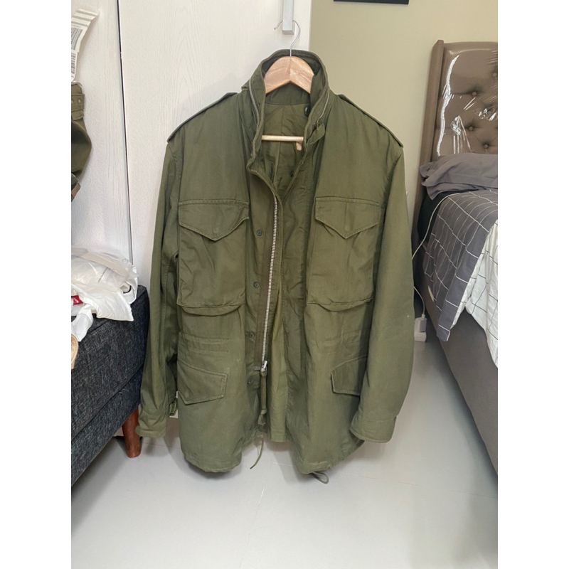 Rare 2nd Pattern 1967 Vintage US Army M65 Field Jacket Vietnam War Era