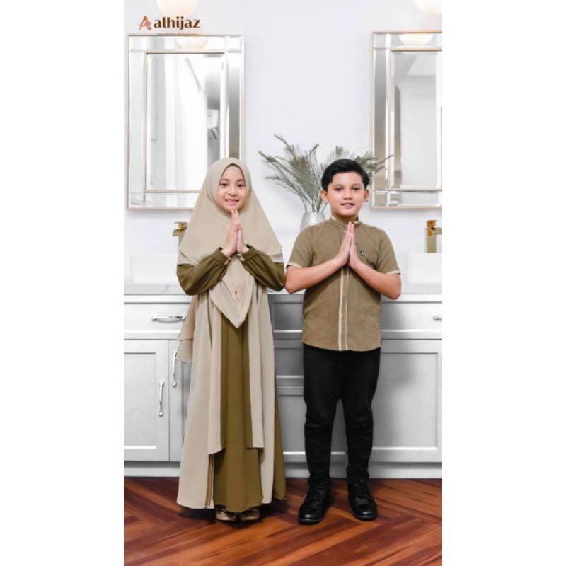 gamis anak sarimbit alhijaz Imranhanna