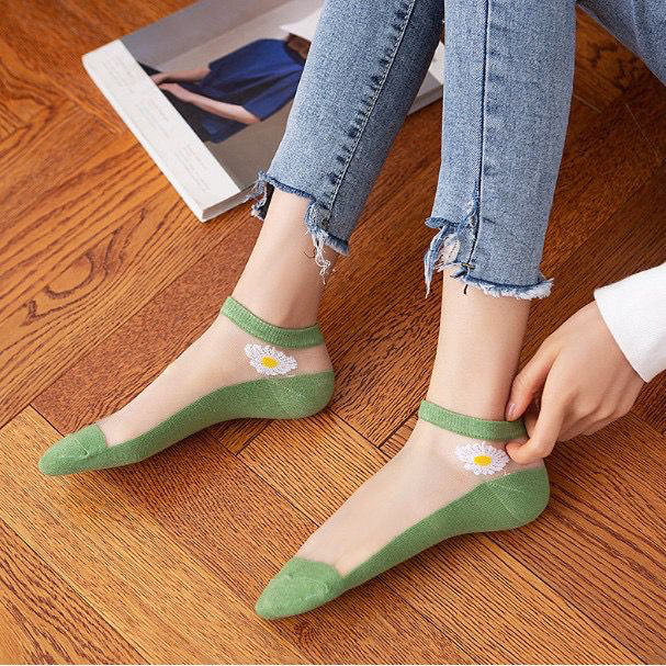 KAOS KAKI DAISY - Ankle Socks Semata Kaki Daisy Polos Alas Tumit Sepatu Tali Perawatan Angkle Wanita Pria