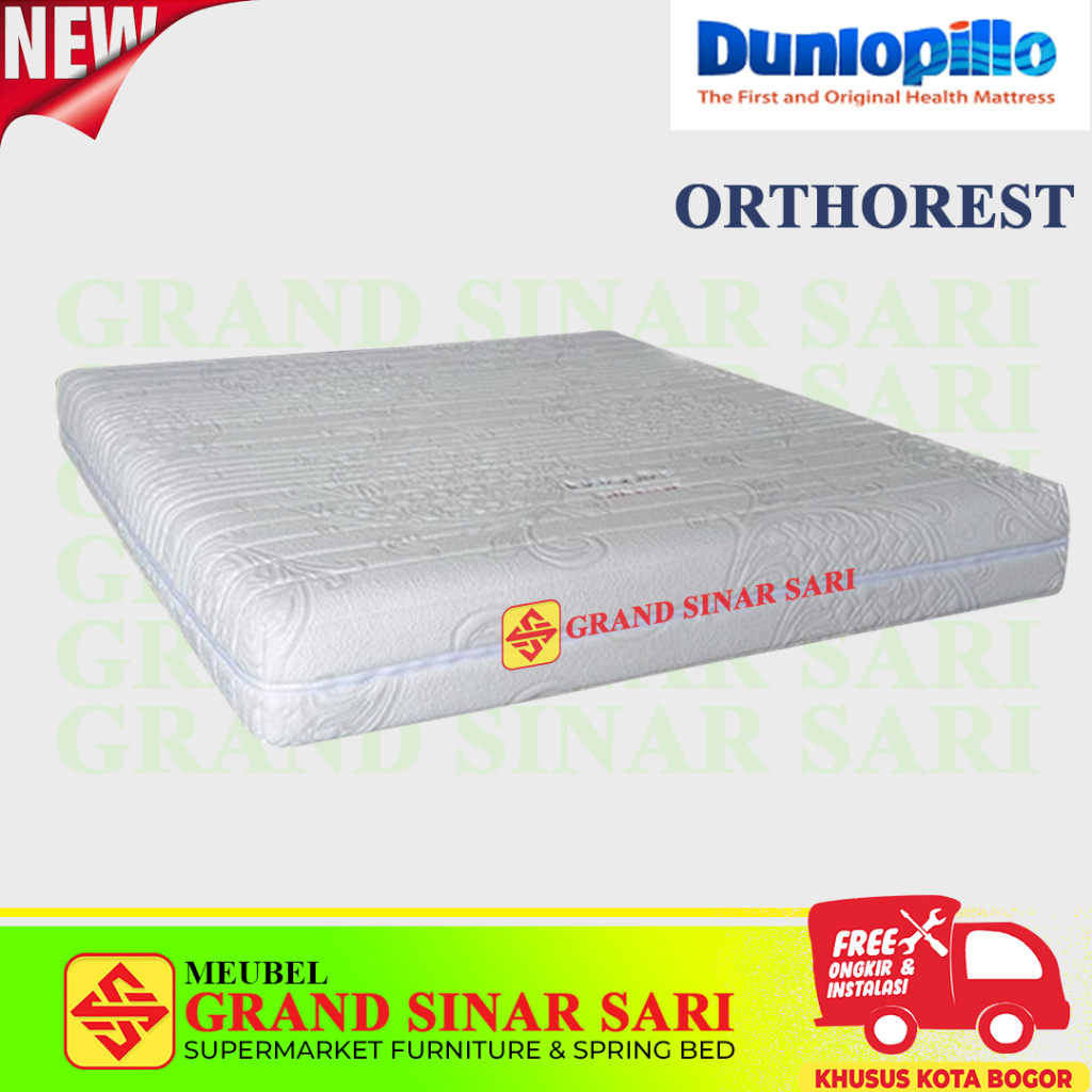 Kasur dpringbed dunlopillo orthorest latex (Mattrass Only)