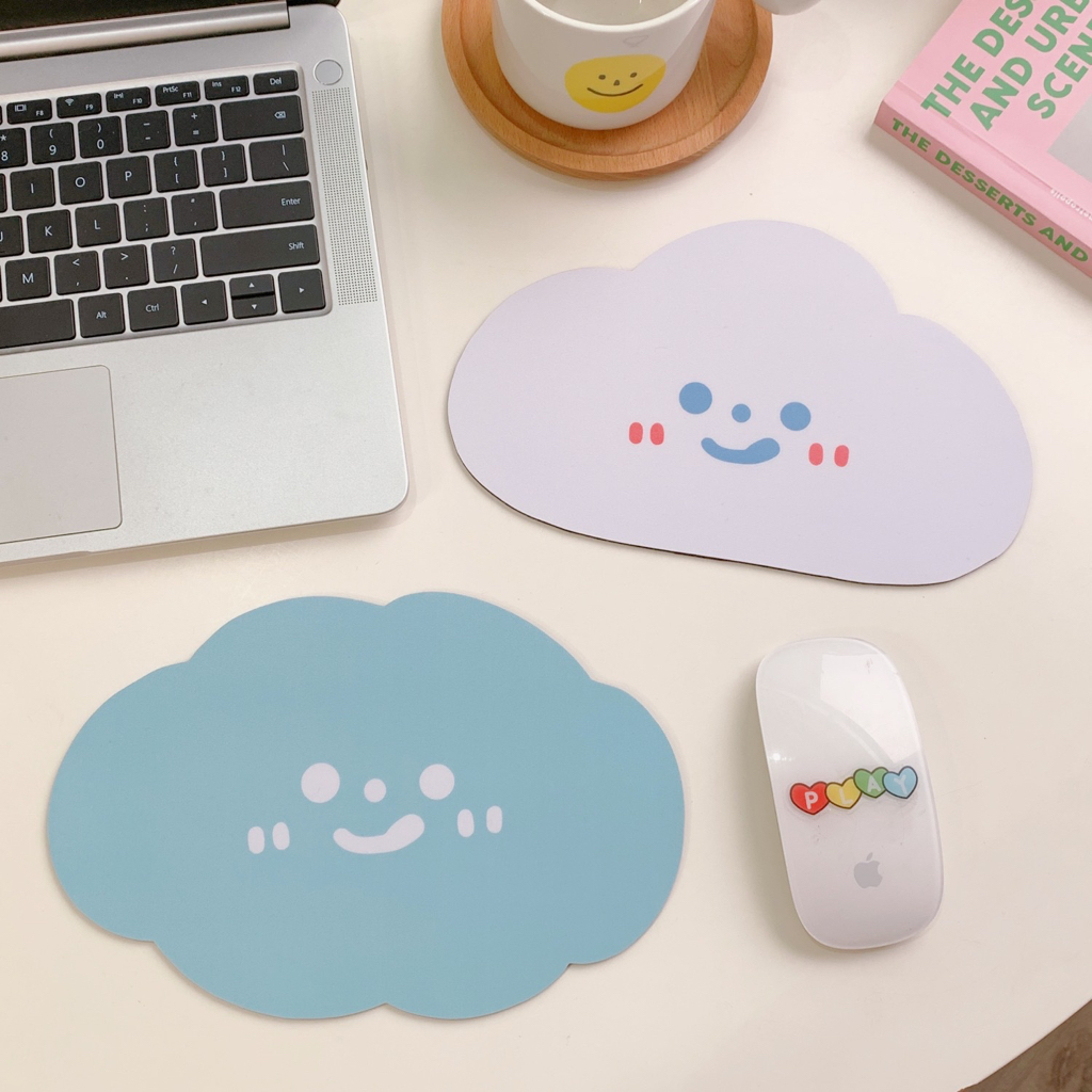 MOUSE PAD CLOUD SMILE WATERPROOF