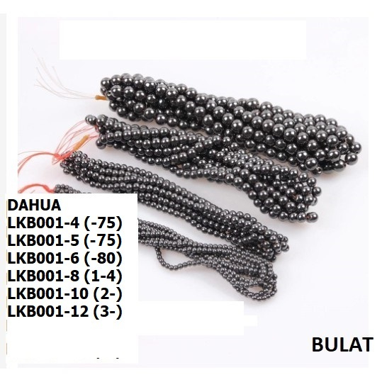 Brustin Banyak Model (bulat,kotak,pembatas.tabung ) size 4mm -6mm/10 pc