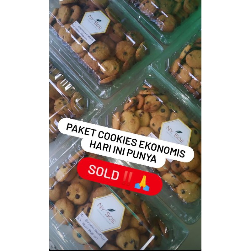 

CHOCOCHIP COOKIES murah PREMIUM by Nyonya Soe Hamper Lebaran Palembang