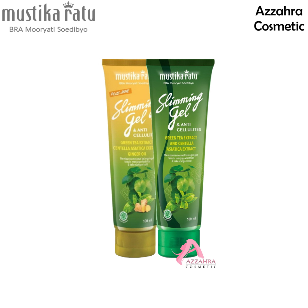 Mustika Ratu Slimming Gel Ori atau Jahe 100ml