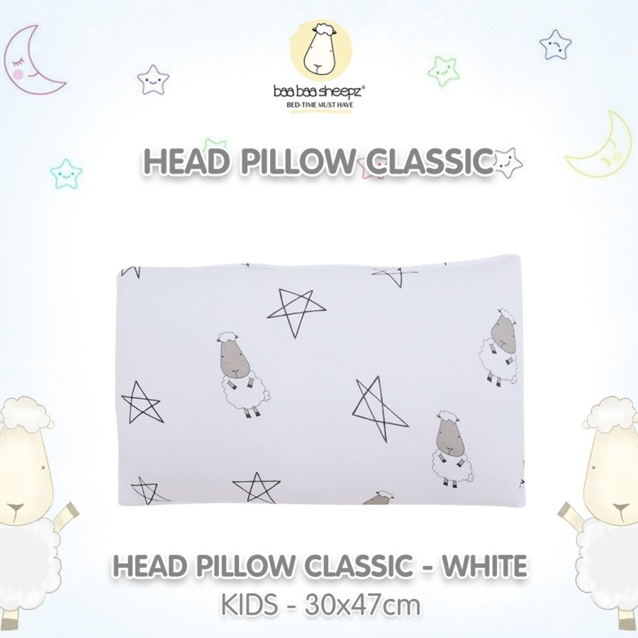 BAABAA SHEEPZ HEAD PILLOW BIG STAR SHEEPZ Baby Kids Adult