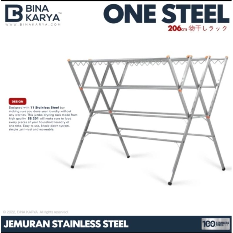JEMURAN JUMBO STAINLESS ONESTEEL